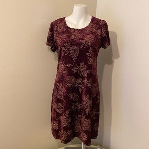 DBY Ltd. Dress w/ rose embellishment